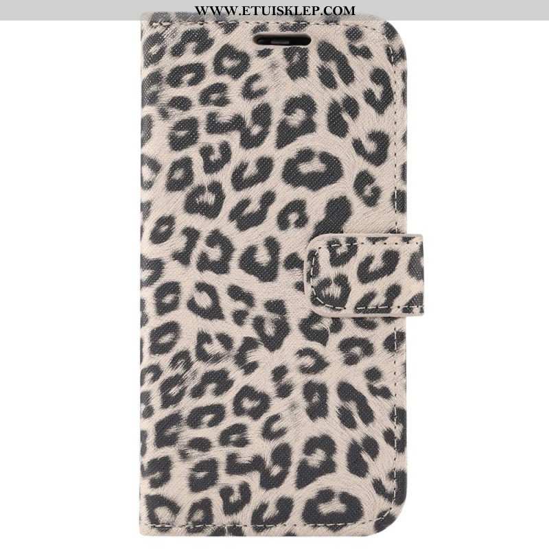 Etui Folio do iPhone 14 Pro Lampart